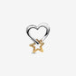 Charm Openwork Cuore e Stella "My Lucky Star" - 763513C00