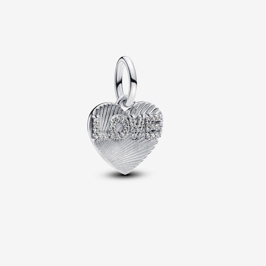 Charm Pendente Cuore "Love" da incidere - 793604C01