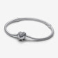 Bracciale con Chiusura a Cuore e Ali d'Angelo - 593680C01 - Simmi Gioiellerie - Bracciali