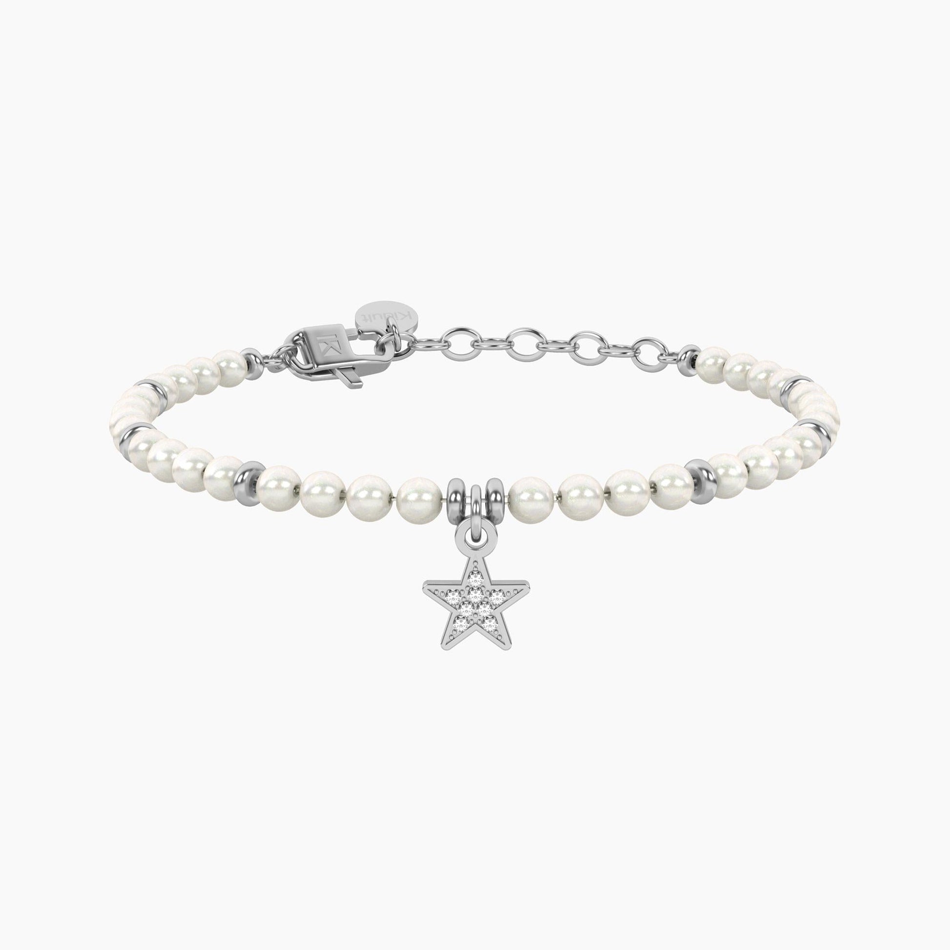 Bracciale con perle e stella Stella | amicizia - 732335 - Simmi Gioiellerie - Bracciali