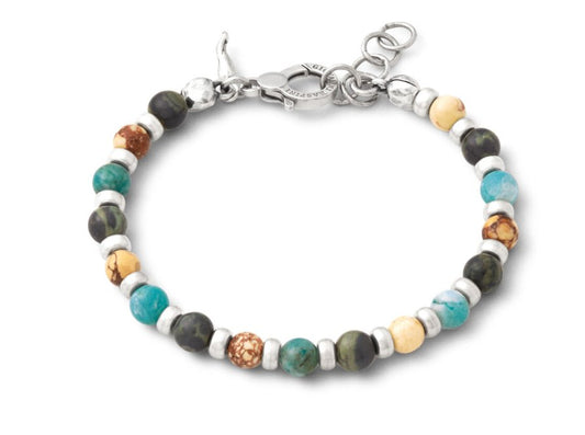 bracciale da uomo Giovanni Raspini - tango colori della terra - 12218 - Simmi Gioiellerie - Bracciali