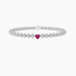 Bracciale elastico con tormalina sintetica - AMORE - 732264 - Simmi Gioiellerie -Bracciali