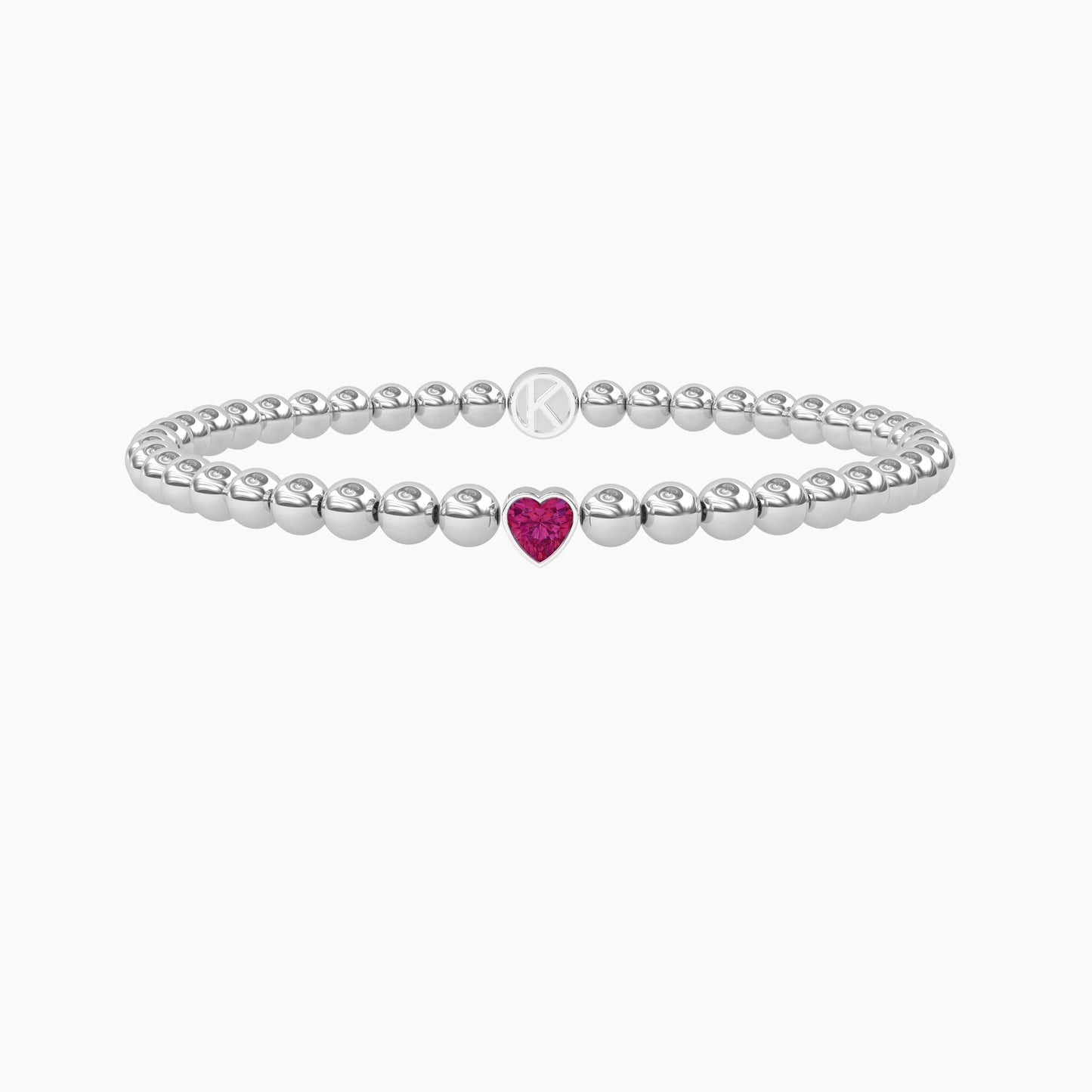 Bracciale elastico con tormalina sintetica - AMORE - 732264 - Simmi Gioiellerie -Bracciali