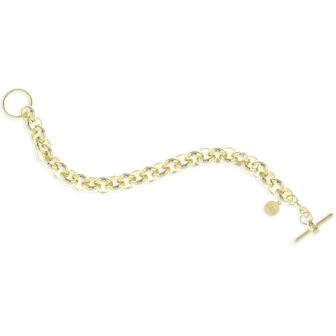 Bracciale in bronzo dorato - 1044 - Simmi Gioiellerie - Bracciali