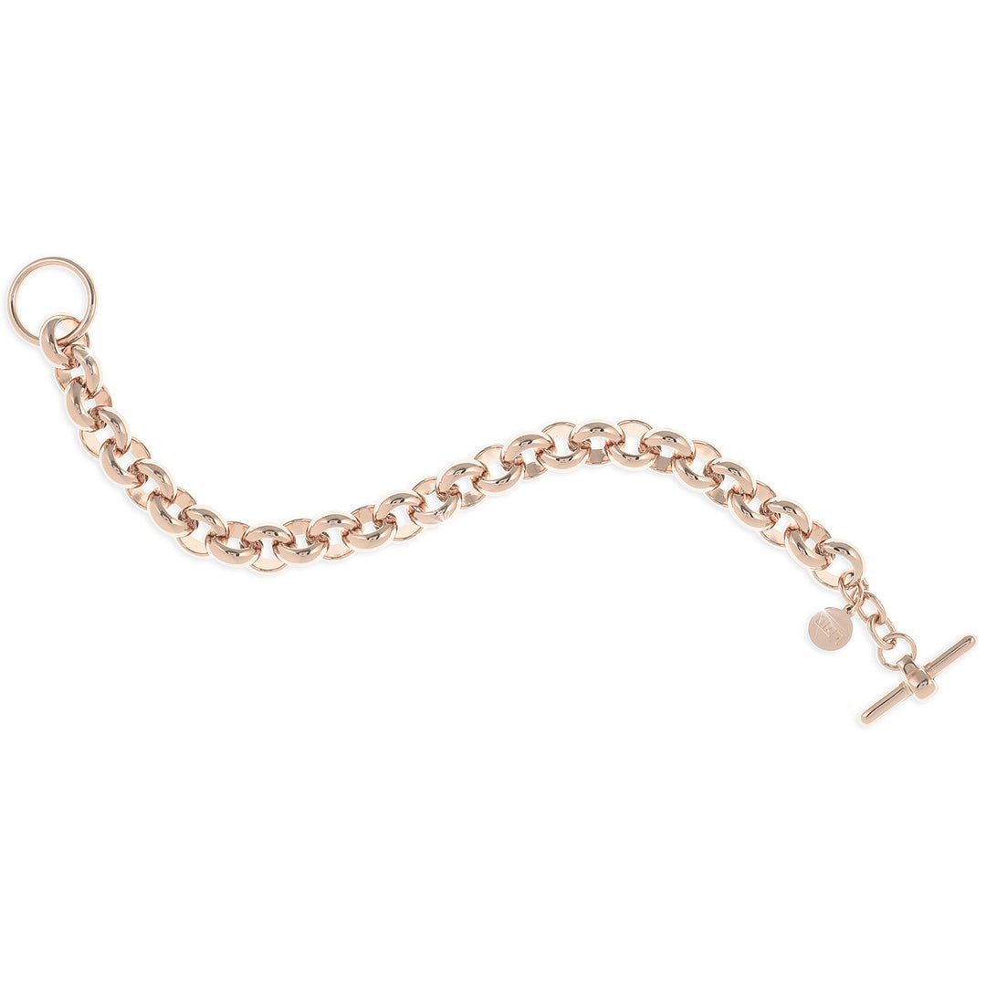 Bracciale in bronzo dorato rosa - 1042 - Simmi Gioiellerie - Bracciali