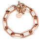 Bracciale in bronzo rosa catena forzatina - 2025 - Simmi Gioiellerie -Bracciali