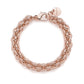 Bracciale multifilo in catena rolò rosa - 2362 - Simmi Gioiellerie - Bracciali