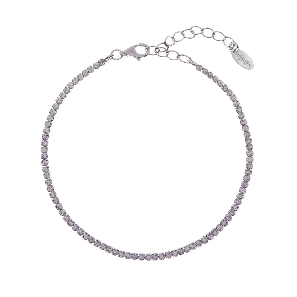 Bracciale Tennis Mania con Zirconi Bianchi - BT1BB17 - Simmi Gioiellerie -Bracciali