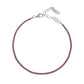 Bracciale Tennis Mania con Zirconi Fucsia - BT1BR17 - Simmi Gioiellerie -Bracciali