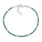 Bracciale Tennis Rodio Zirconi Verdi - BT7BBVE16 - Simmi Gioiellerie -Bracciali