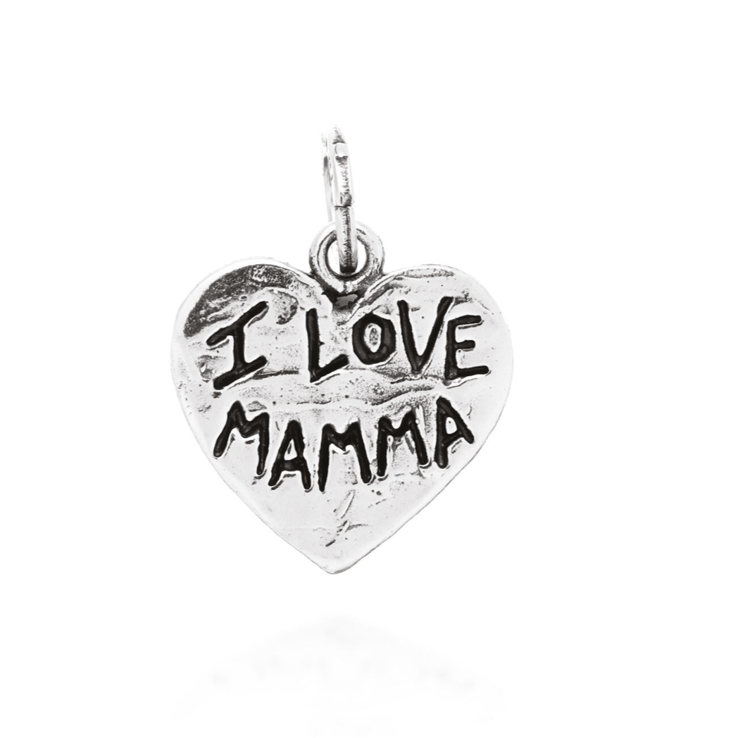 Charm Giovanni Raspini Cuore I Love Mamma - 8630 - Simmi Gioiellerie - Charm