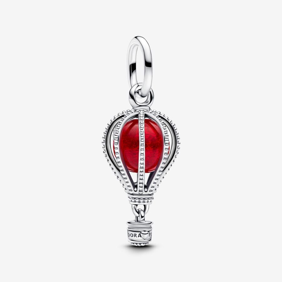 Charm Pendente Mongolfiera Rossa - 798064C01 - Simmi Gioiellerie - Charm