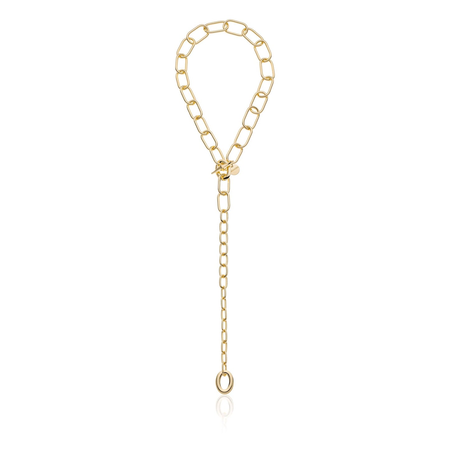 Collana chanel con maglie ovali - 2364 - Simmi Gioiellerie - Collane