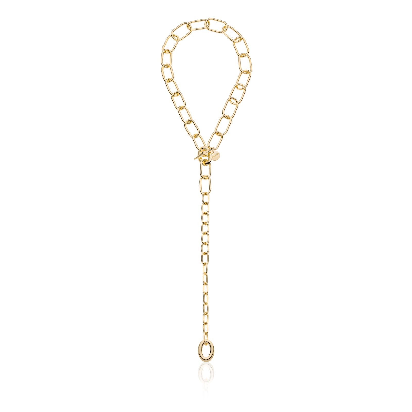 Collana chanel con maglie ovali - 2364 - Simmi Gioiellerie - Collane