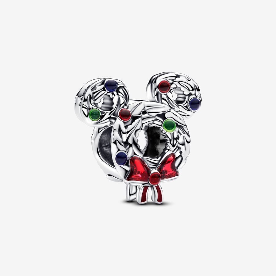 Disney, Mickey Mouse, Ghirlanda di Natale - 793531C01 - Simmi Gioiellerie - Charm