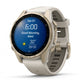 fēnix® 8 - 43 mm, AMOLED Sapphire, Titanio, Soft Gold & Fog Gray - 010 - 02903 - 11 - Simmi Gioiellerie - Orologi