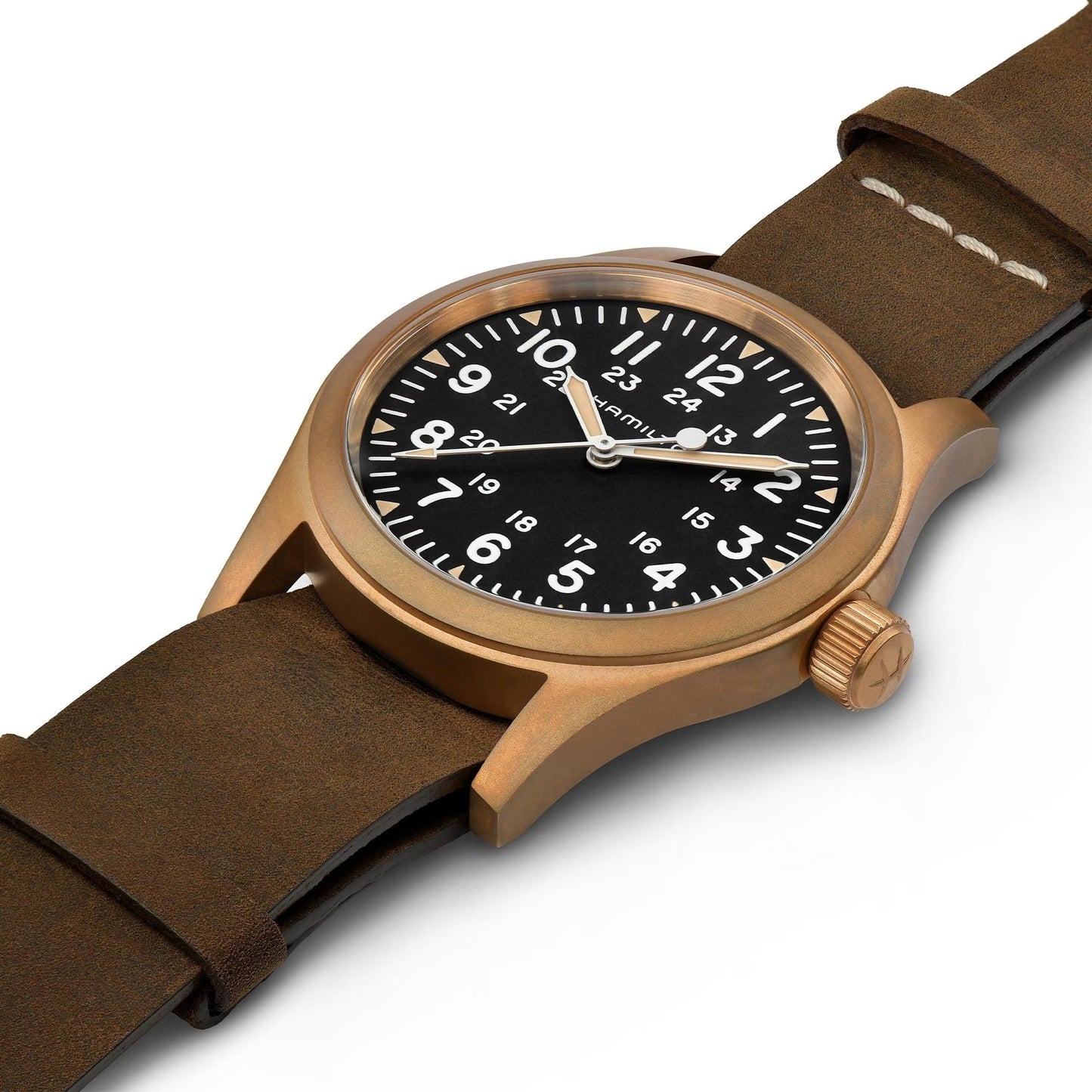 KHAKI FIELD MECHANICAL BRONZE Meccanico | 38mm | H69459530 - Simmi Gioiellerie - Orologi