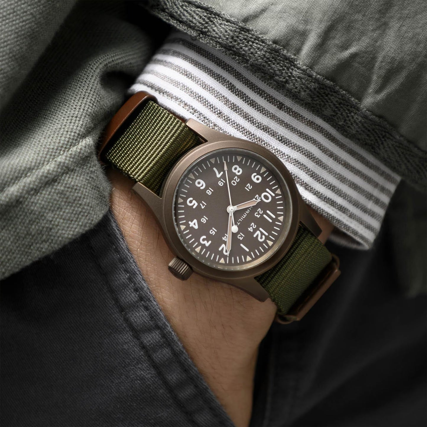 KHAKI FIELD MECHANICAL Meccanico | 38mm | H69449961 - Simmi Gioiellerie - Orologi