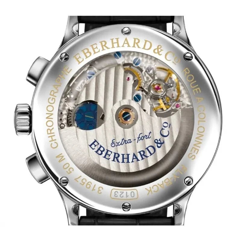 Orologio da uomo Eberhard - Extra - Fort Chrono Retour en vol Grande Taille - Simmi Gioiellerie - Orologi