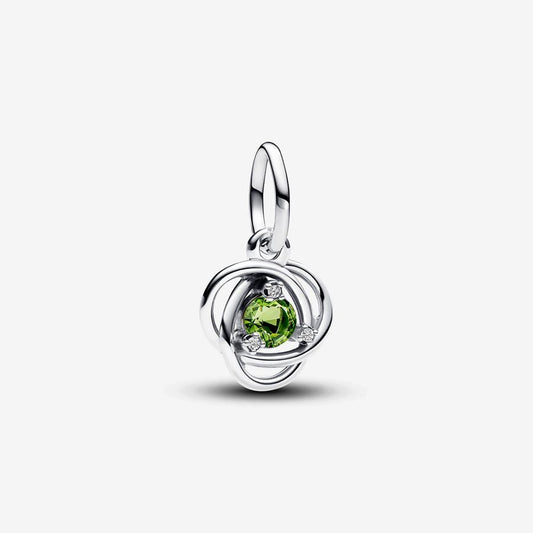 Pendente Cerchio Eterno Verde Agosto - 793125C08 - Simmi Gioiellerie -Charm