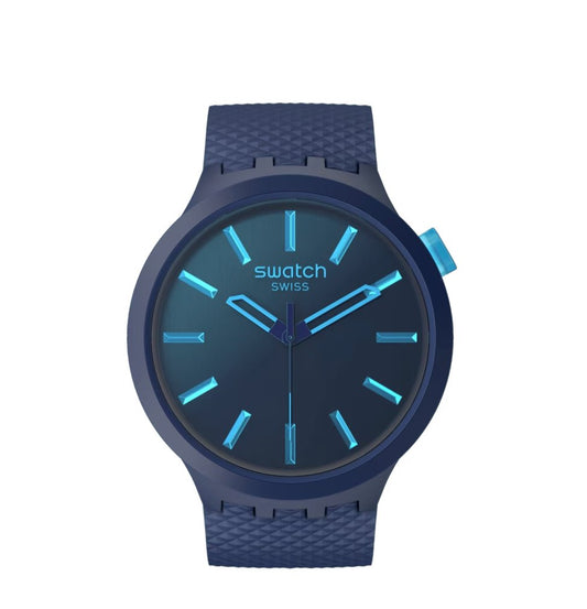 SWATCH ESSENTIALS INDIGO GLOW - SB05N113 - Simmi Gioiellerie - Orologi