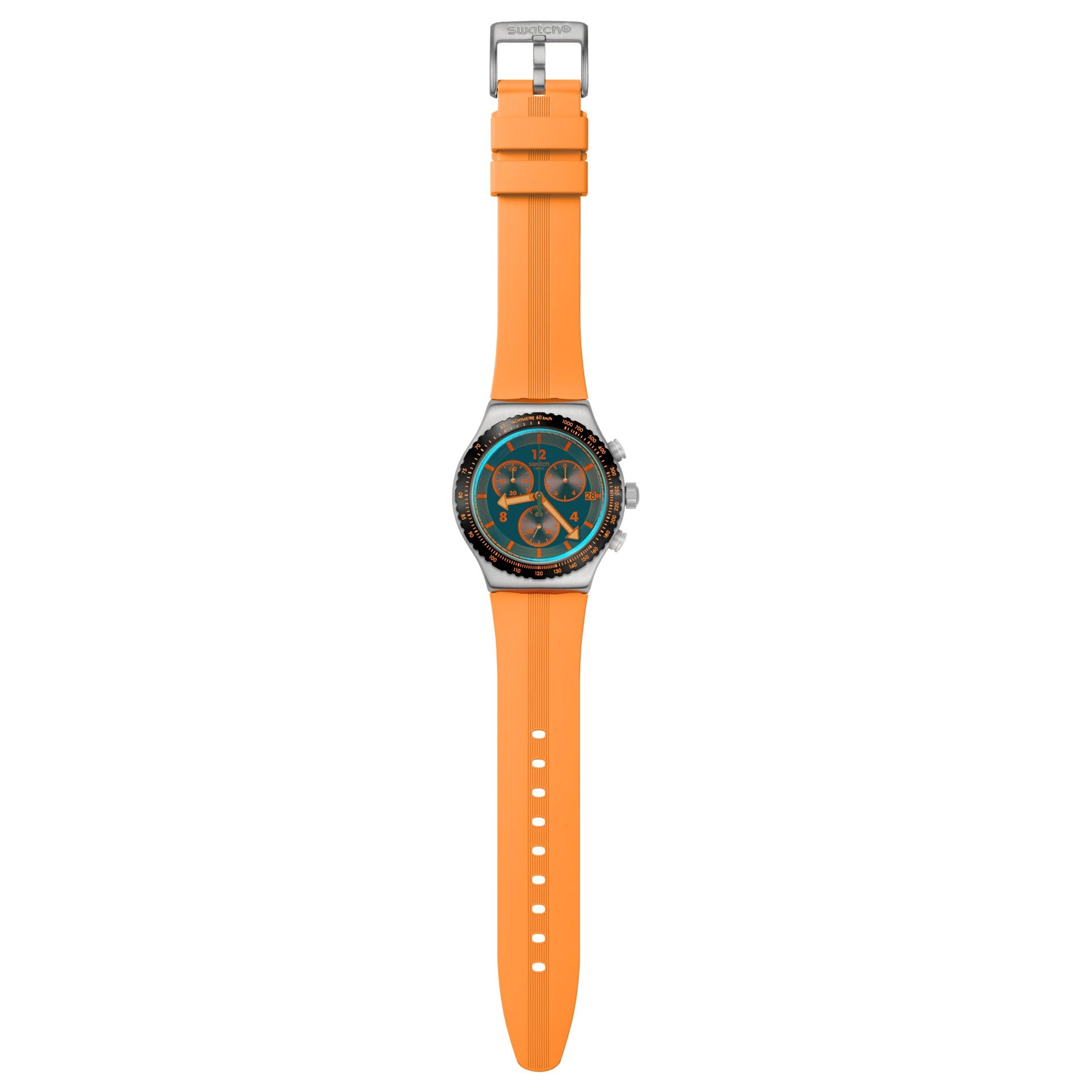 SWATCH ESSENTIALS TANGERINE TIGER - YVS529 - Simmi Gioiellerie - Orologi