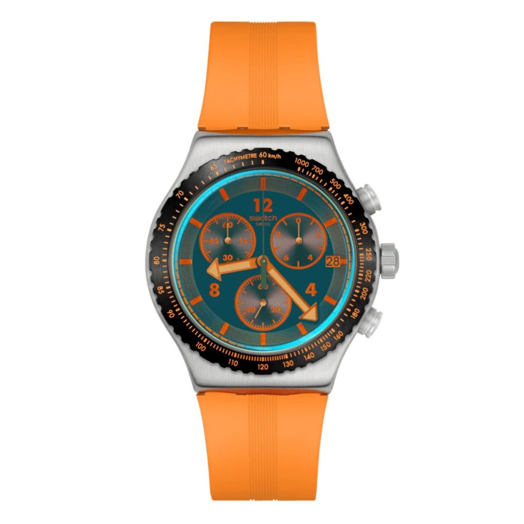 SWATCH ESSENTIALS TANGERINE TIGER - YVS529 - Simmi Gioiellerie - Orologi