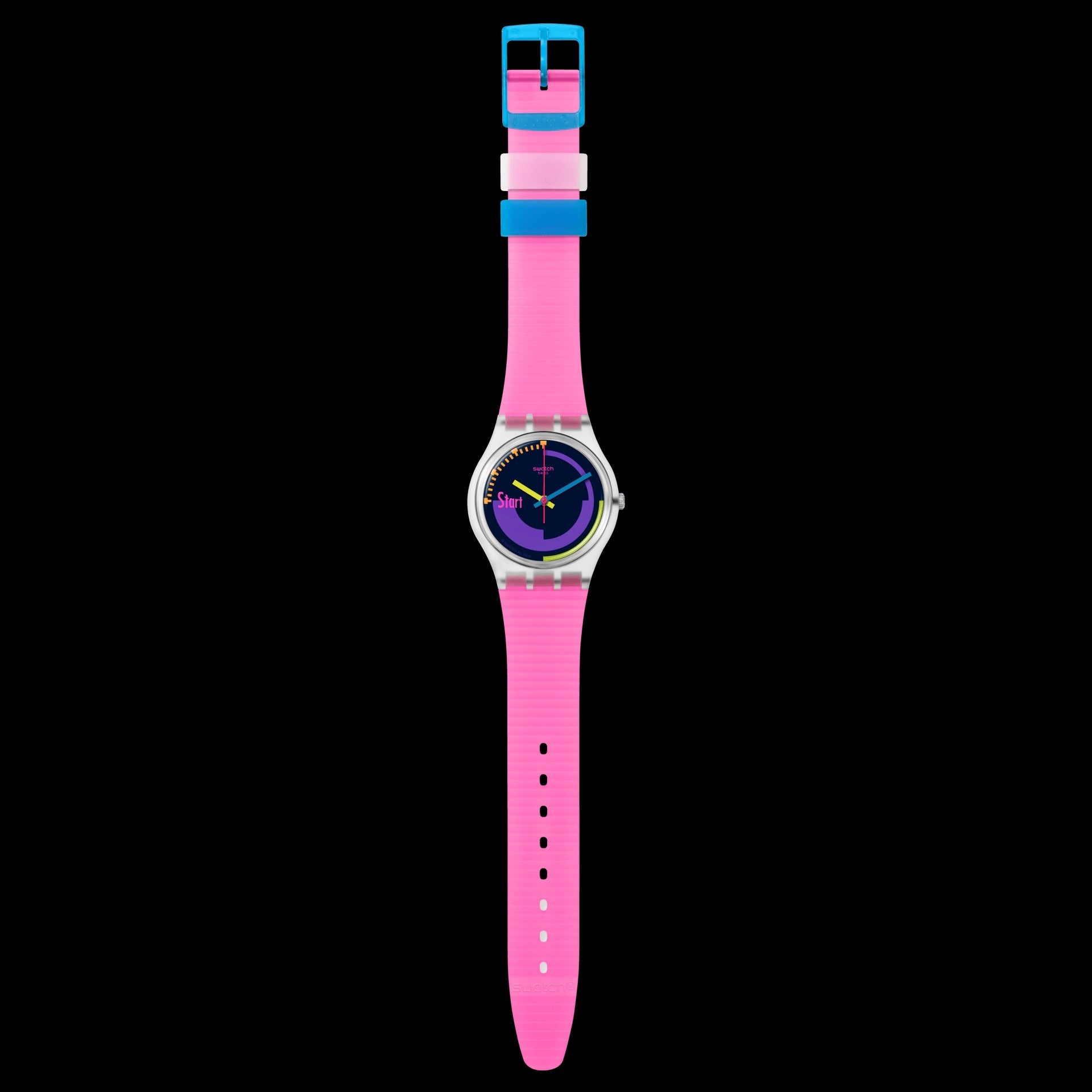 SWATCH NEON SWATCH NEON PINK PODIUM - SO28K111 - Simmi Gioiellerie -Orologi