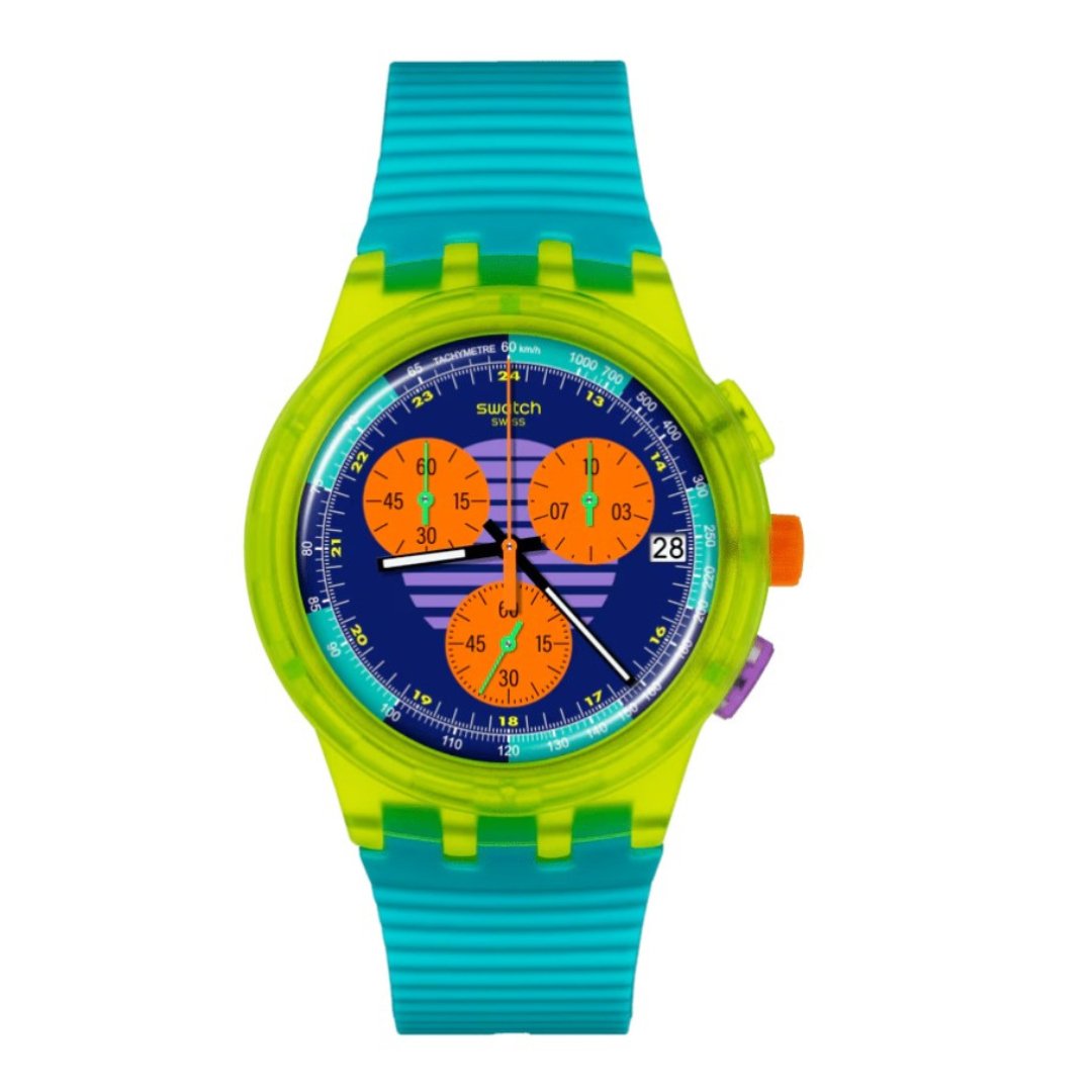 SWATCH NEON SWATCH NEON WAVE - SUSJ404 - Simmi Gioiellerie -Orologi