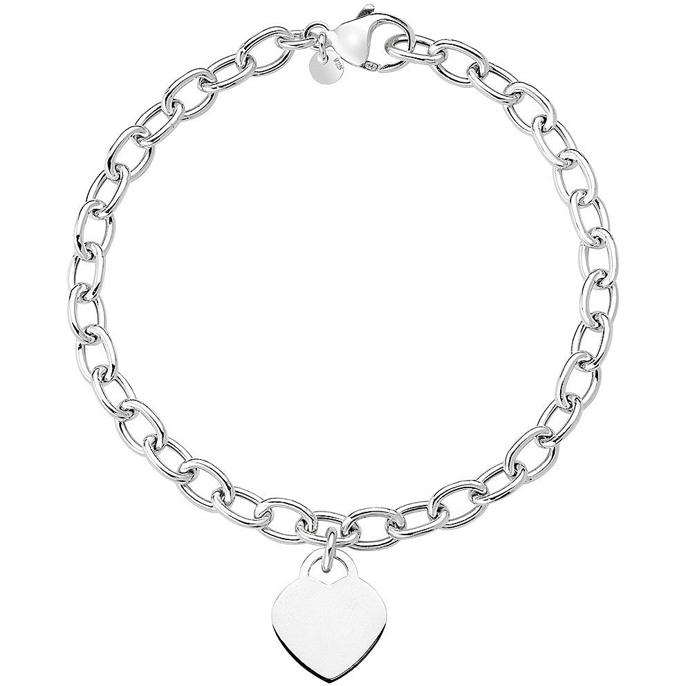 Bracciale Amen charms in Argento 925 - BRTICAB3 - Simmi Gioiellerie -Bracciali