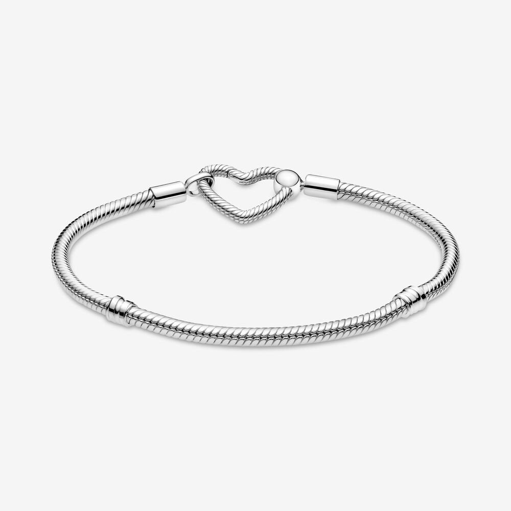 Bracciale con Chiusura a Cuore Componibile - 599539C00 - Simmi Gioiellerie -Bracciali