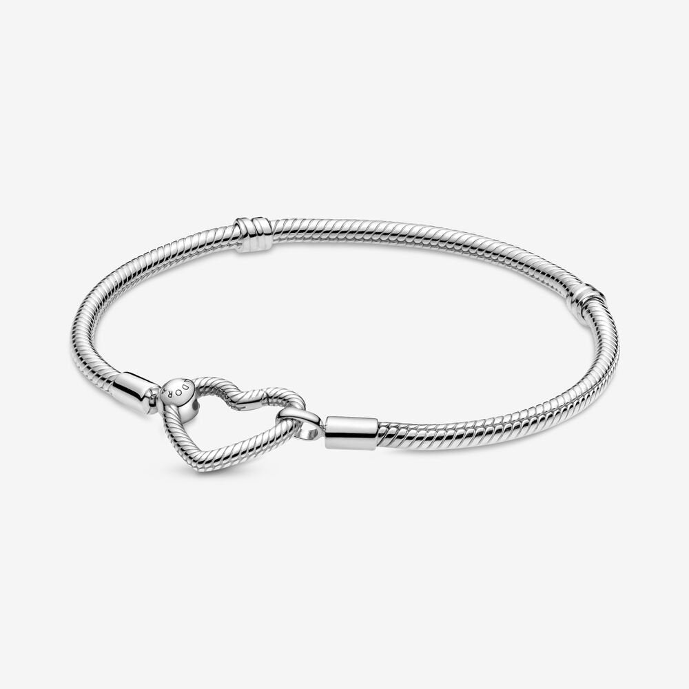 Bracciale con Chiusura a Cuore Componibile - 599539C00 - Simmi Gioiellerie -Bracciali