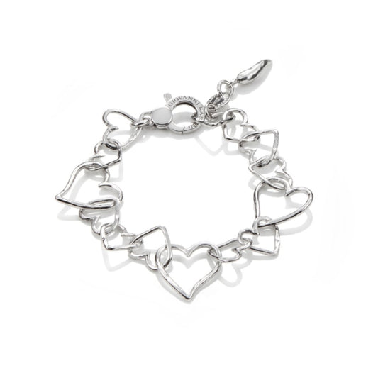 Bracciale da donna Giovanni Raspini - BRACCIALE CUORI ARIA PICCOLO - 9902 - Simmi Gioiellerie -Bracciali