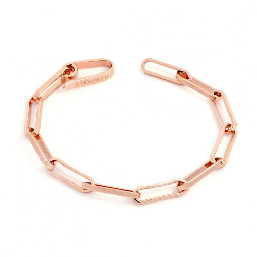 Bracciale da donna Unoaerre in bronzo dorato rosa - 1972 - Simmi Gioiellerie -Bracciali