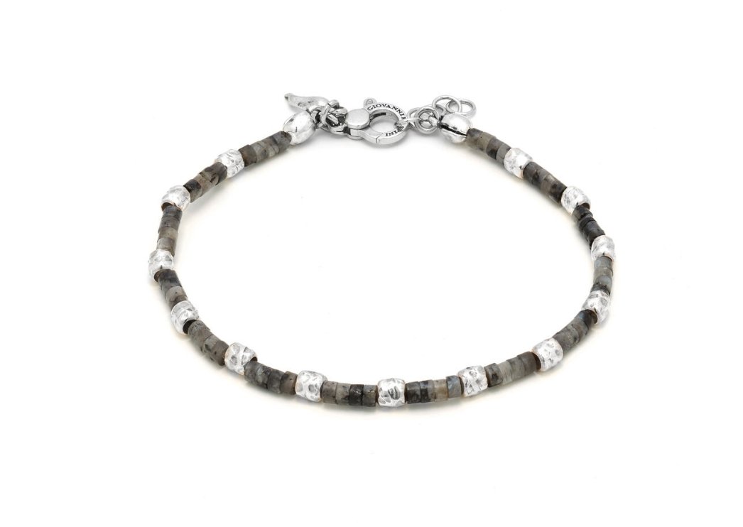 Bracciale da uomo Giovanni Raspini - Tango Labradorite - 11359 - Simmi Gioiellerie -Bracciali