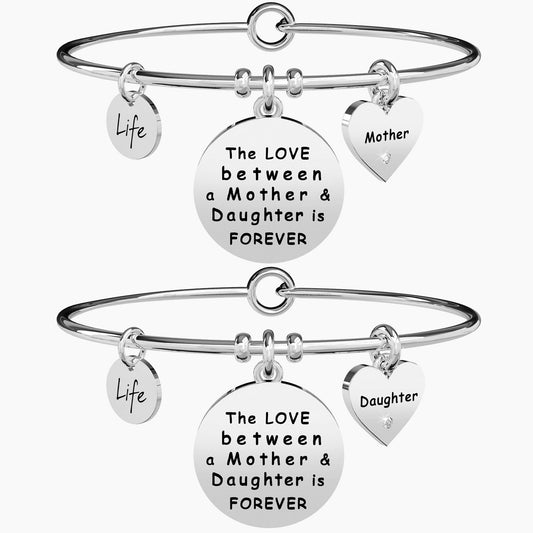 Bracciale Kidult - MAMMA - FIGLIA - FOREVER - 231566 - Simmi Gioiellerie -Bracciali