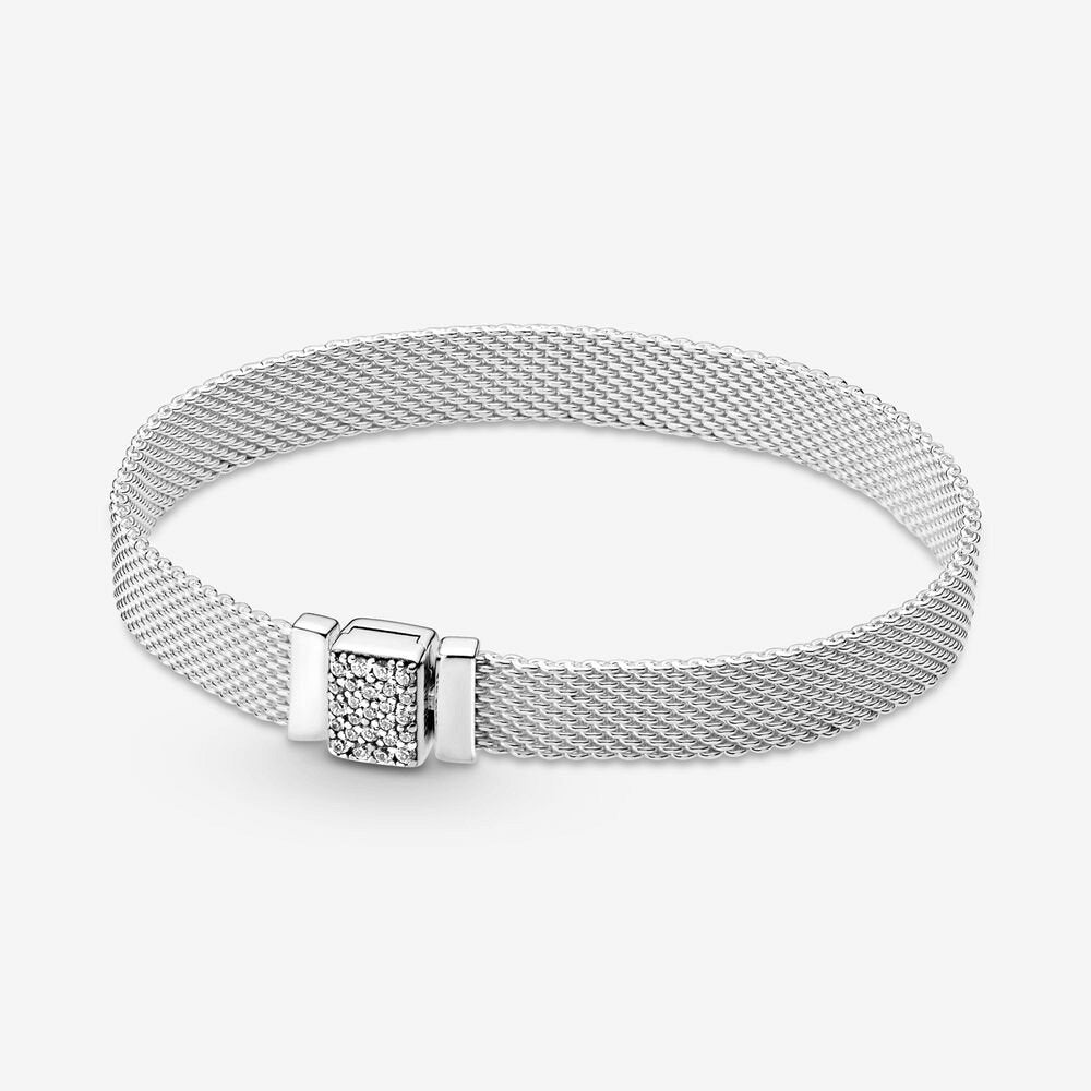 Bracciale Pandora Reflexions con chiusura scintillante - 599166C01 - Simmi Gioiellerie -Bracciali