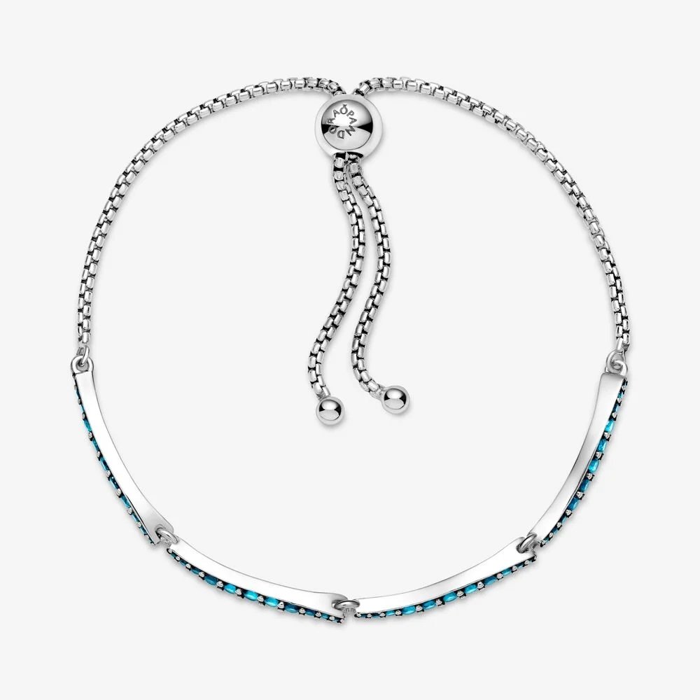 Bracciale regolabile Onde blu - 599436C01 - Simmi Gioiellerie -Bracciali