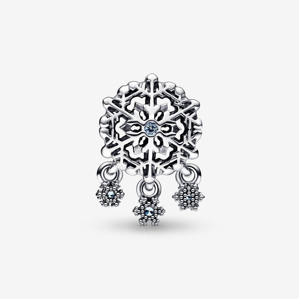 Charm Fiocco di Neve Ghiacciato - 792367C01 - Simmi Gioiellerie -Charm