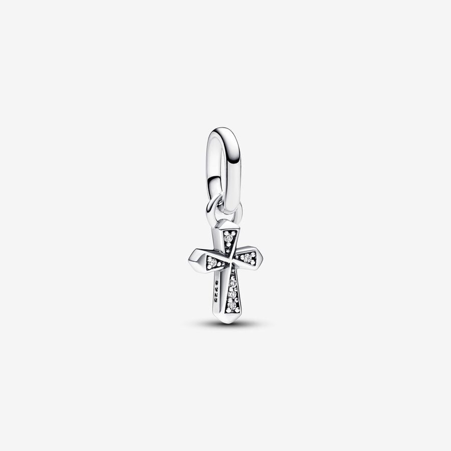 Charm Mini Pendente Cross Pandora ME - 793044C01 - Simmi Gioiellerie -Charm