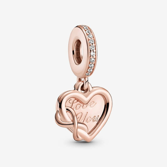 Charm pendente a cuore Amore infinito - 789369C01 - Simmi Gioiellerie -Charm