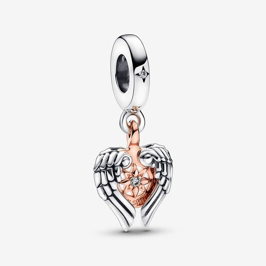 Charm Pendente Ali d'Angelo e Bussola - 782359C01 - Simmi Gioiellerie -Charm