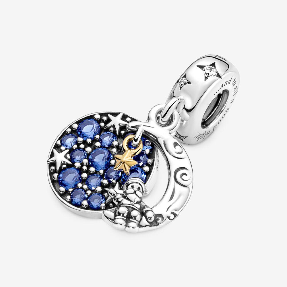 Charm Pendente Babbo Natale sulla Luna - 769648C01 - Simmi Gioiellerie -Charm