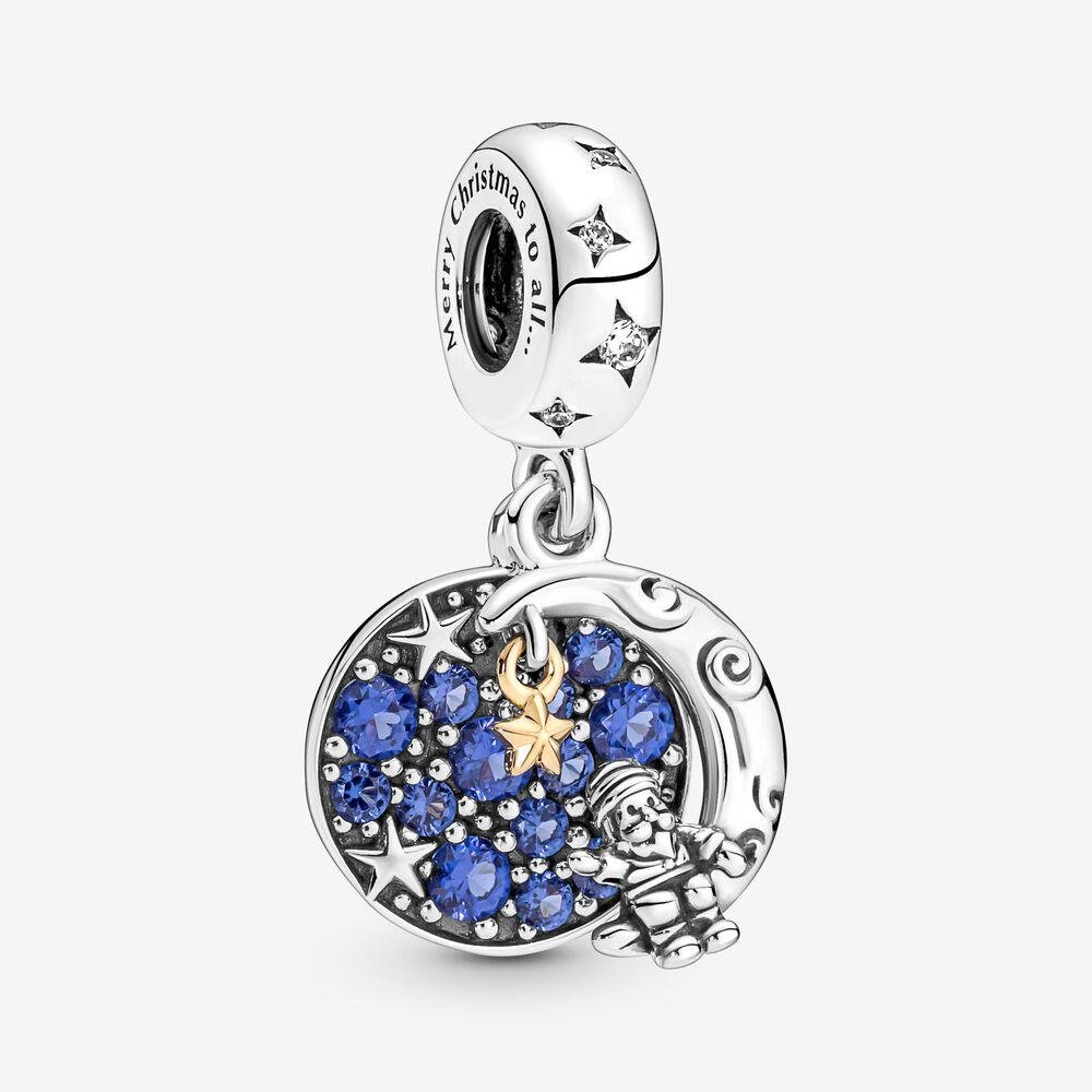 Charm Pendente Babbo Natale sulla Luna - 769648C01 - Simmi Gioiellerie -Charm