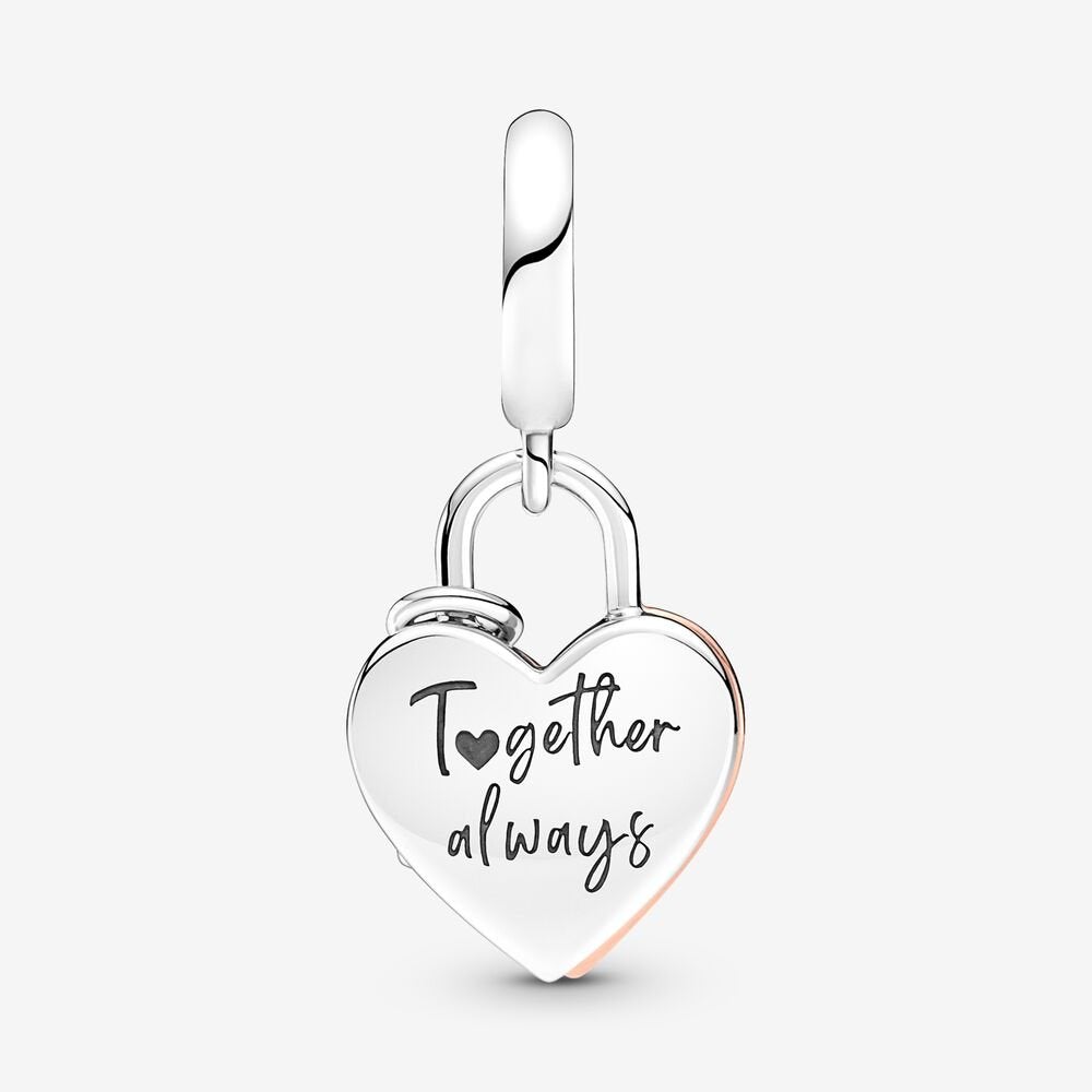 Charm Pendente Lucchetto "Together Always" - 780087C01 - Simmi Gioiellerie -Charm