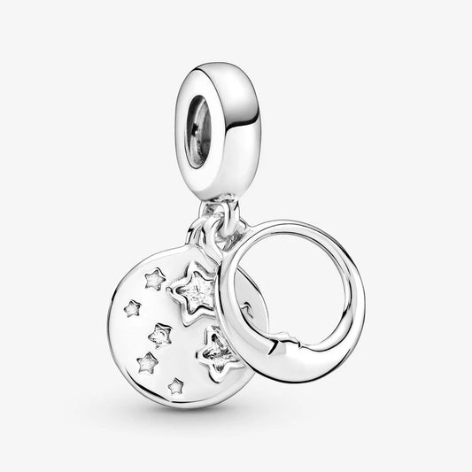 Charm pendente Stelle e luna dormienti - 799242C01 - Simmi Gioiellerie -Charm