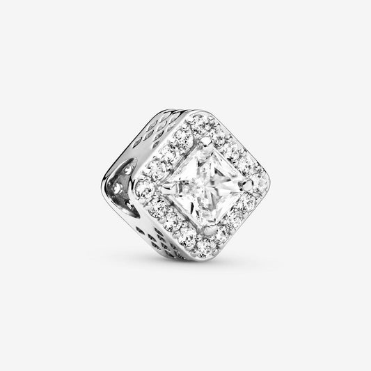 Charm Punto Luce quadrato scintillante - 796206cz - Simmi Gioiellerie -Charm