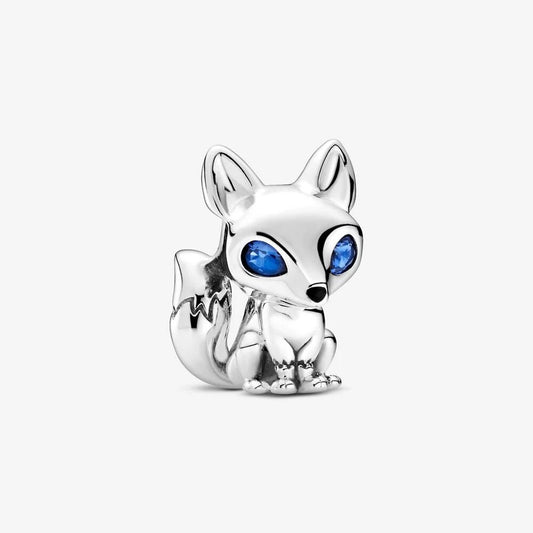 Charm Volpe dagli occhi blu - 799096C01 - Simmi Gioiellerie -Charm