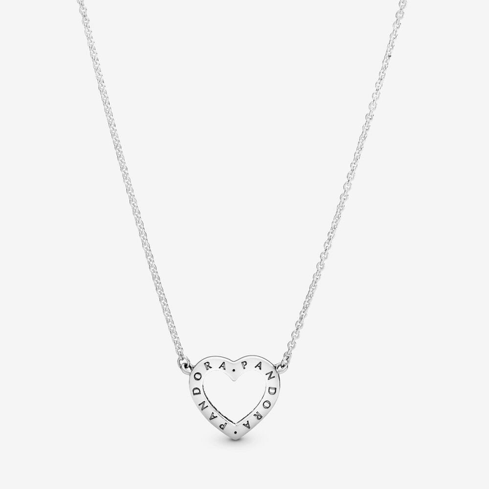 Collana Cuore scintillante - 590435cz-45 - Simmi Gioiellerie -Collane