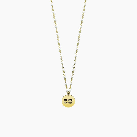 Collana da donna Kidult - NEVER GIVE UP | TENACIA - 751098 - Simmi Gioiellerie -Collane